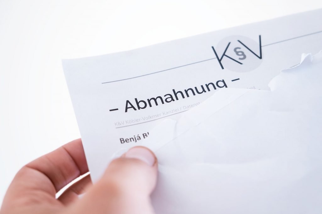Abmahnung