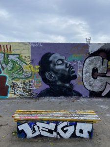 graffiti spuiten in Berlijn